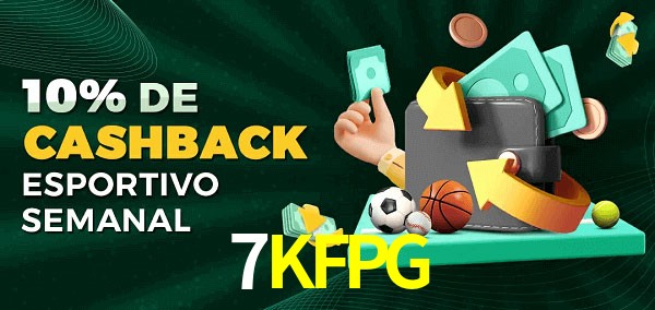 10% de bônus de cashback na 7KFPG